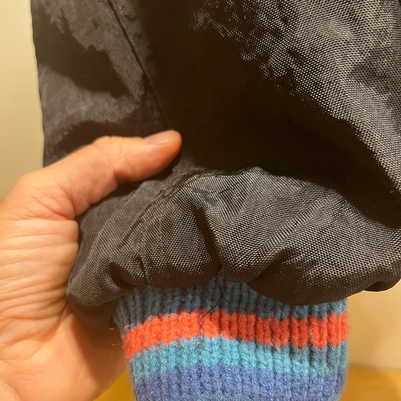 Vintage 90s Crocodile brand bomber jacket great pastel details mens small - Picture 6 of 12